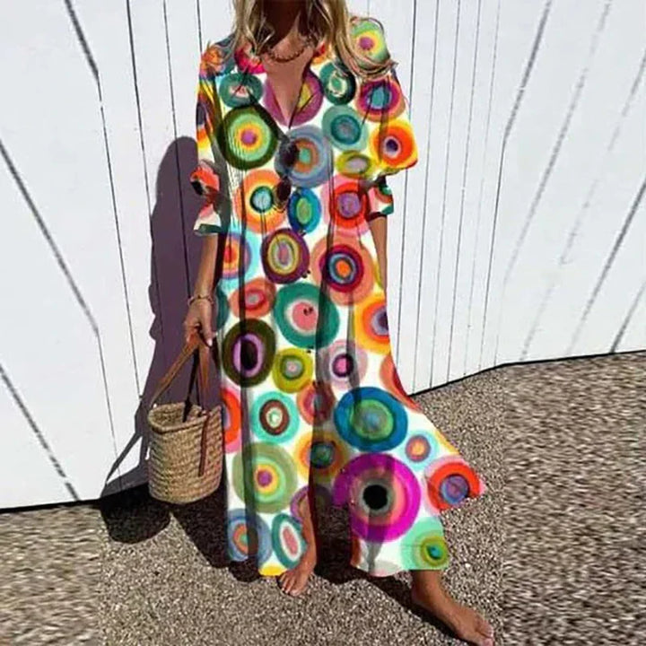 Didi | Luxe Frühling Bohemian Kleid