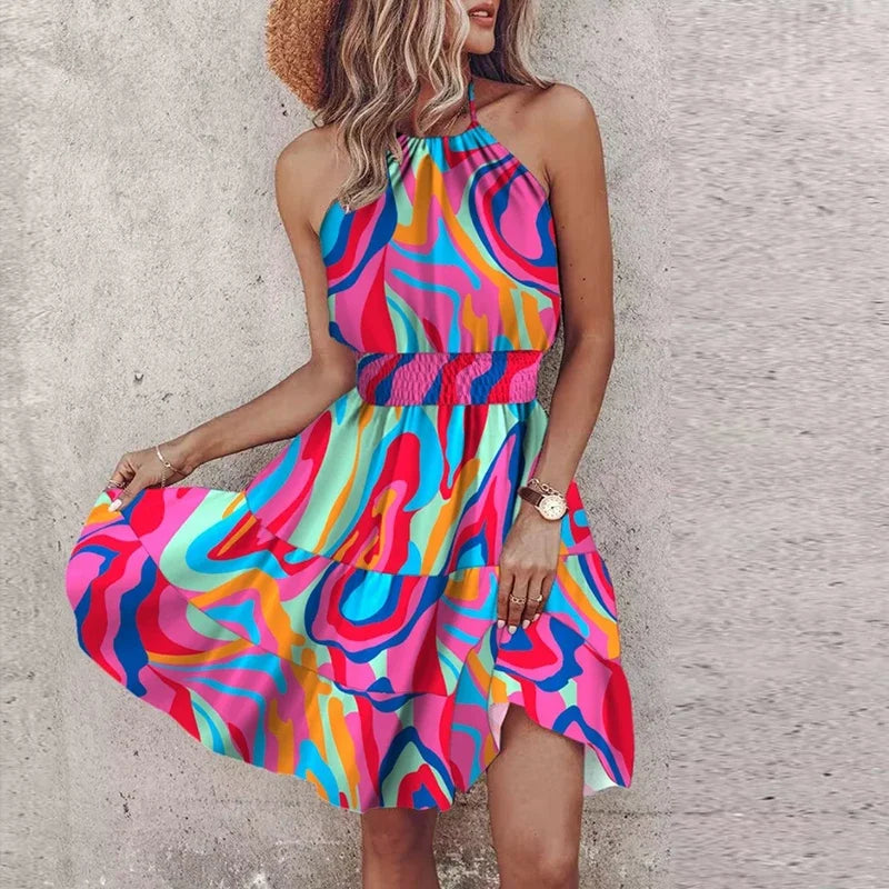 Isa | Schickes Halterkleid