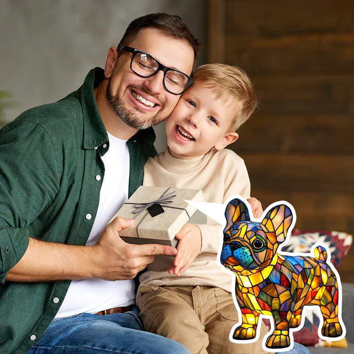 LumiDog | Handgefertigte Lampe mit warmem Umgebungslicht