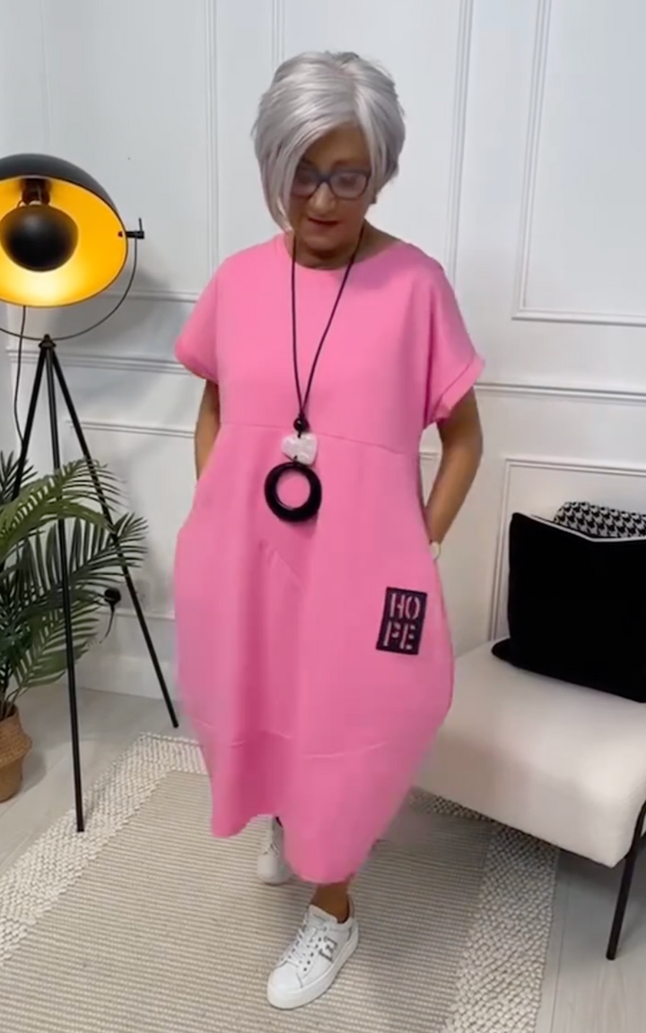 Layne | Luftiges Sommerkleid mit Rundhalsausschnitt