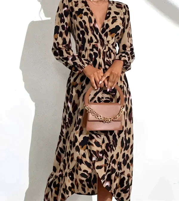 Shay | Elegantes Kleid mit V-Ausschnitt