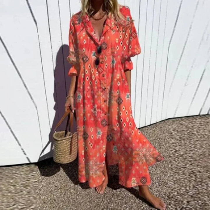 Didi | Luxe Frühling Bohemian Kleid