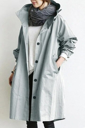 Amara | Leichter Wasserdichter Trenchcoat
