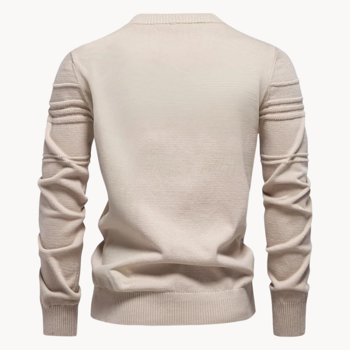 Dominic | Karierter Pullover