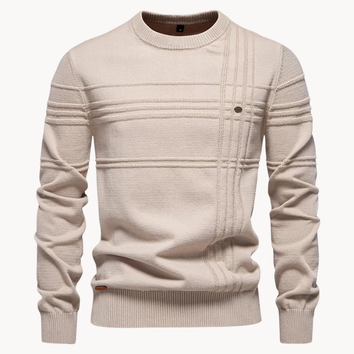 Dominic | Karierter Pullover