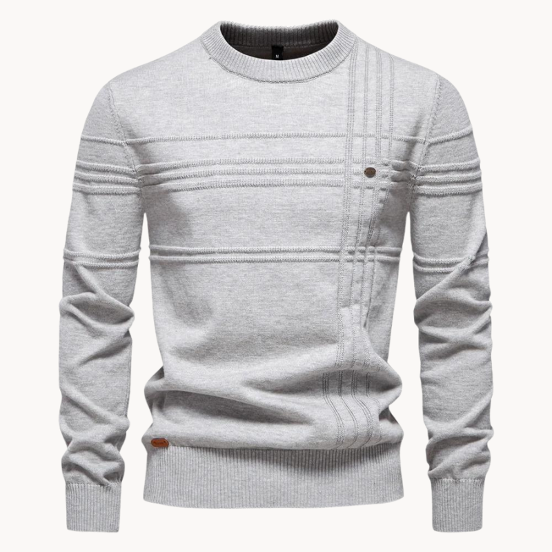 Dominic | Karierter Pullover