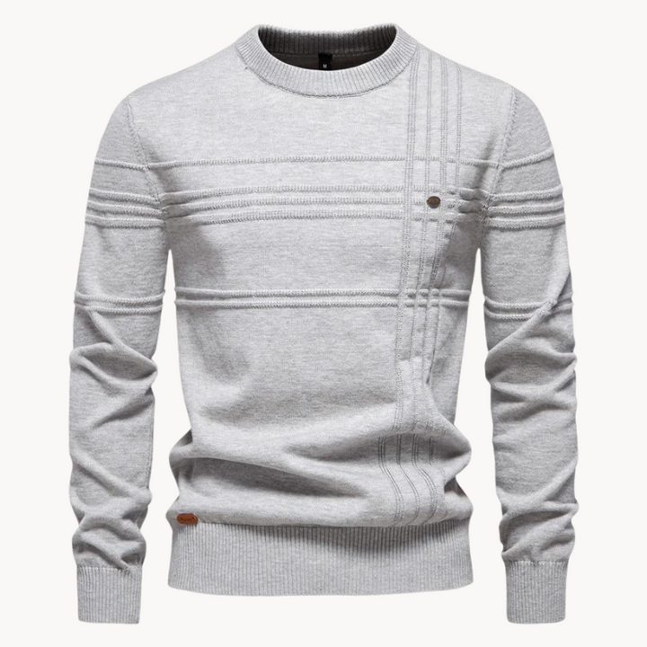 Dominic | Karierter Pullover