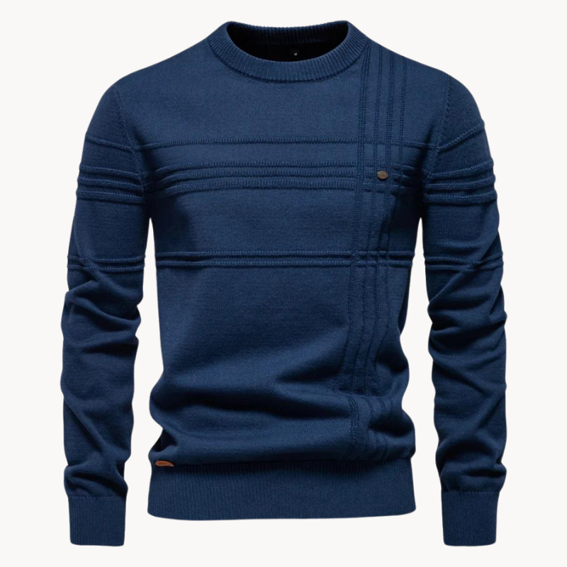 Dominic | Karierter Pullover