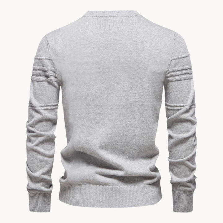 Dominic | Karierter Pullover