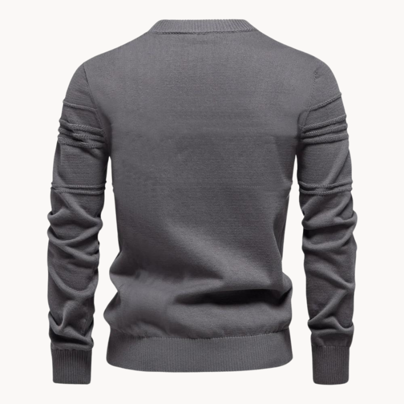 Dominic | Karierter Pullover