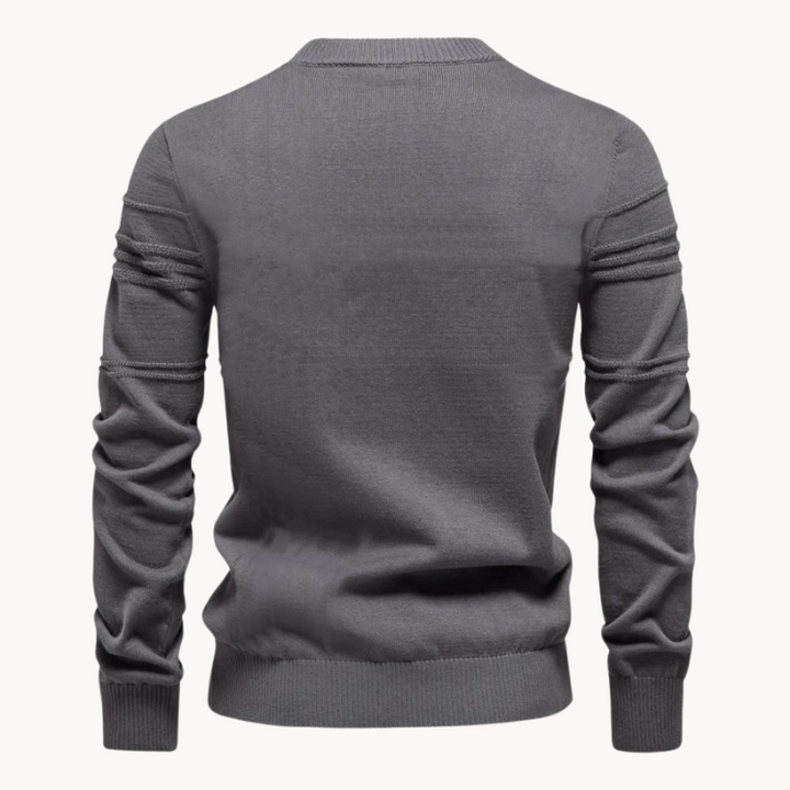 Dominic | Karierter Pullover