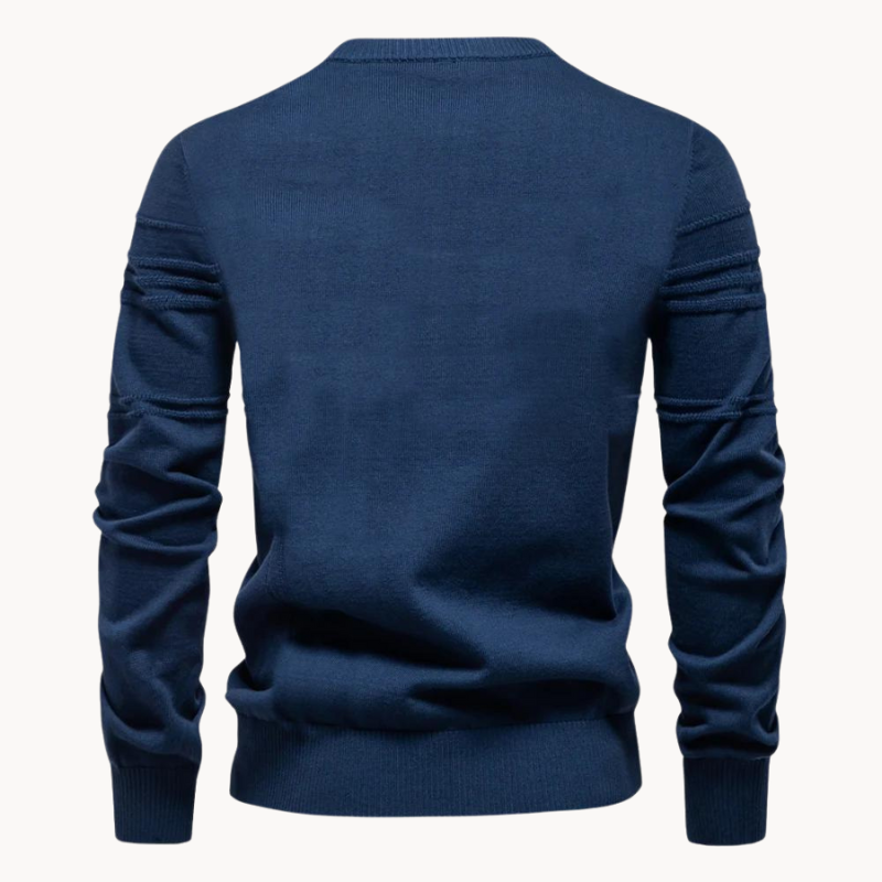 Dominic | Karierter Pullover