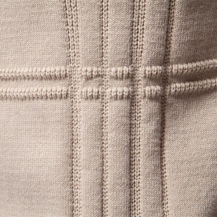 Dominic | Karierter Pullover