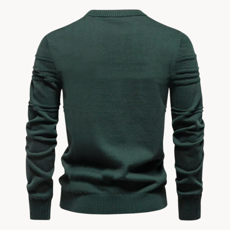 Dominic | Karierter Pullover