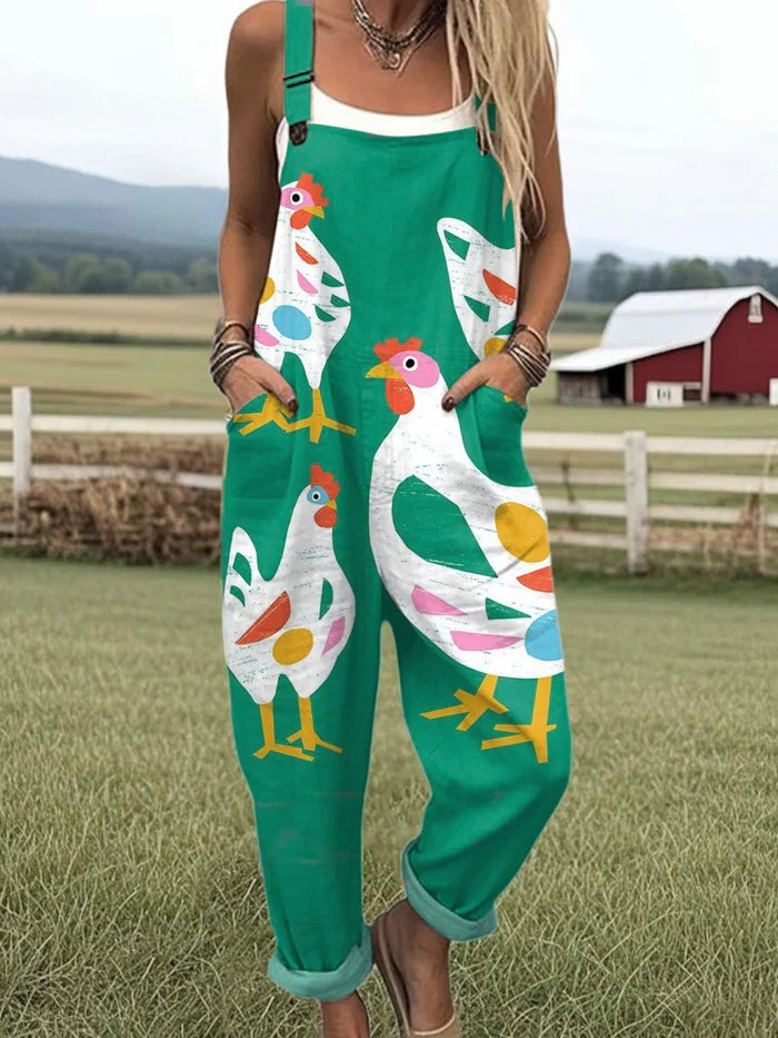Dimity | Damen Jumpsuit - Vintage Blumenmuster für mühelosen Stil und Komfort