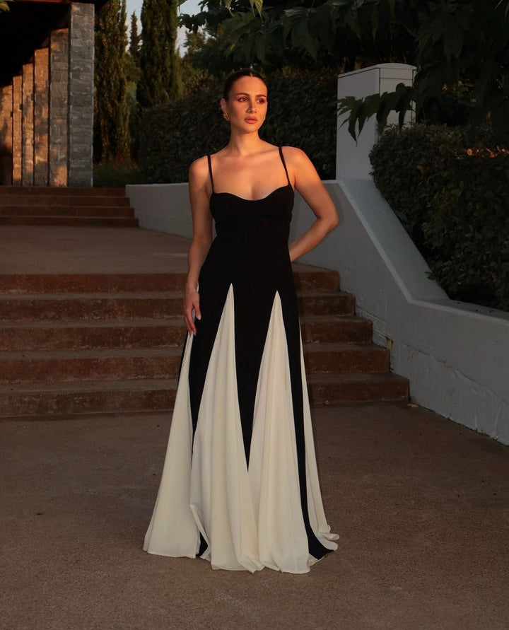 Jamira | Maxikleid mit Paneelen
