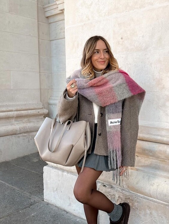 Emerie | Elegante Tragetasche mit seitlicher Raffung