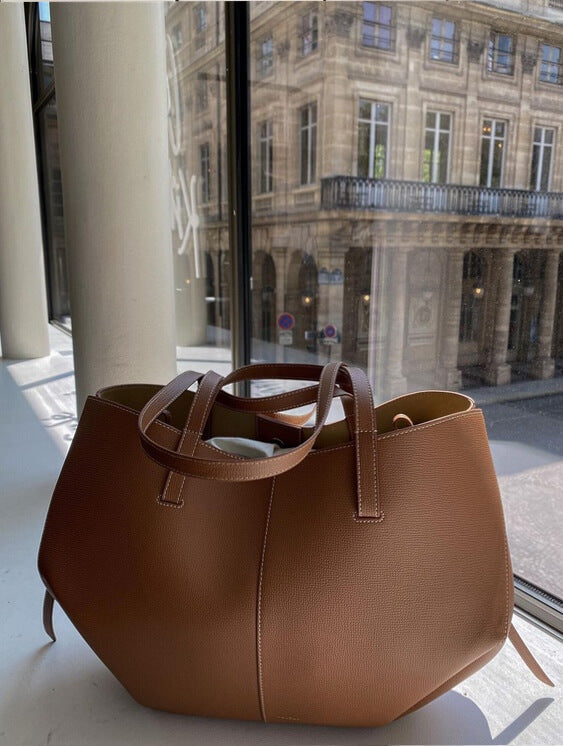 Emerie | Elegante Tragetasche mit seitlicher Raffung