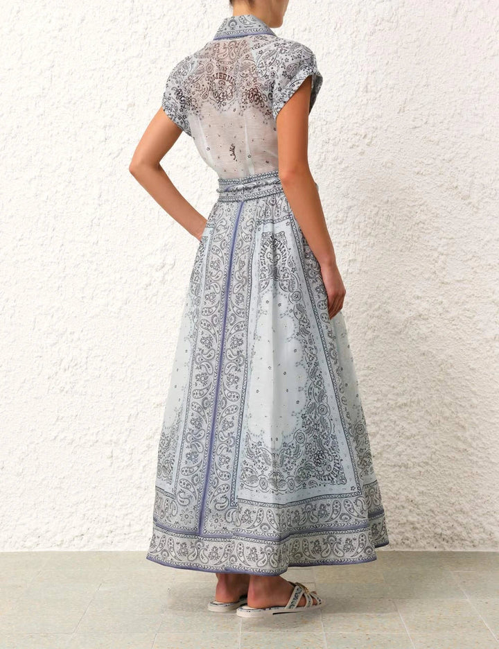 Keilani | Zweiteiliges Set mit Boho-Print