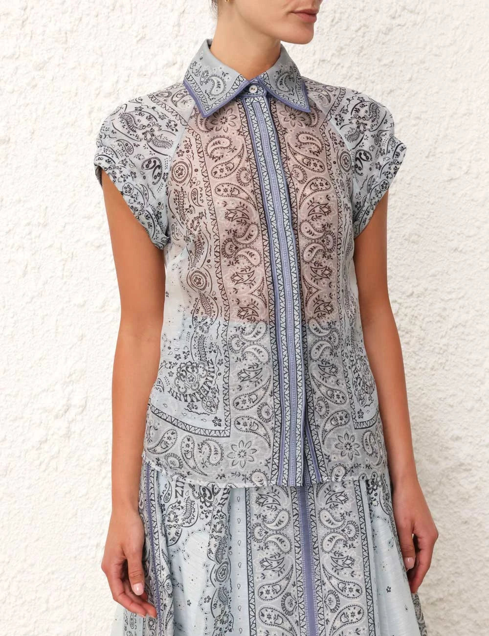 Keilani | Zweiteiliges Set mit Boho-Print