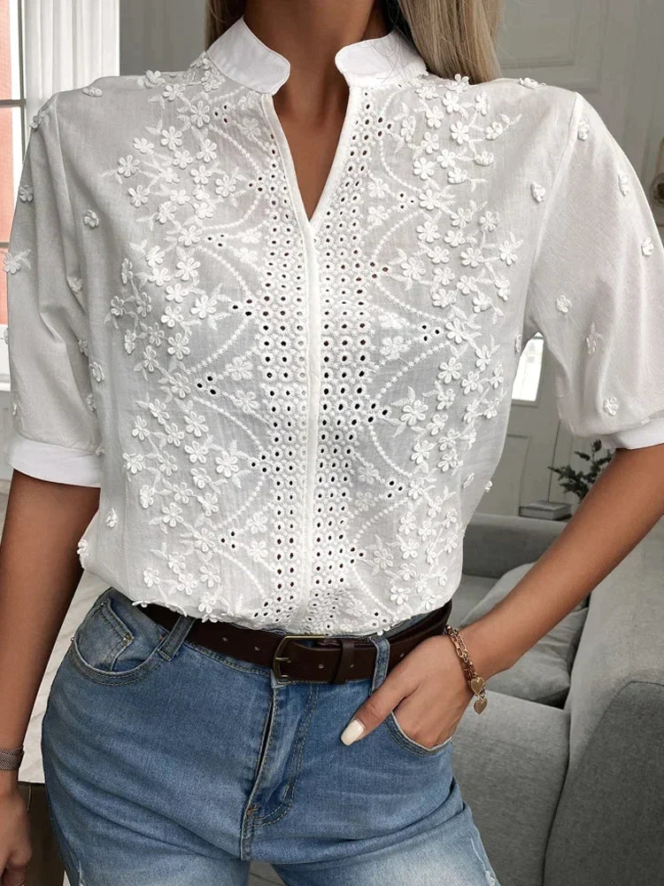 Rheanna | Klassische Elegante Bluse
