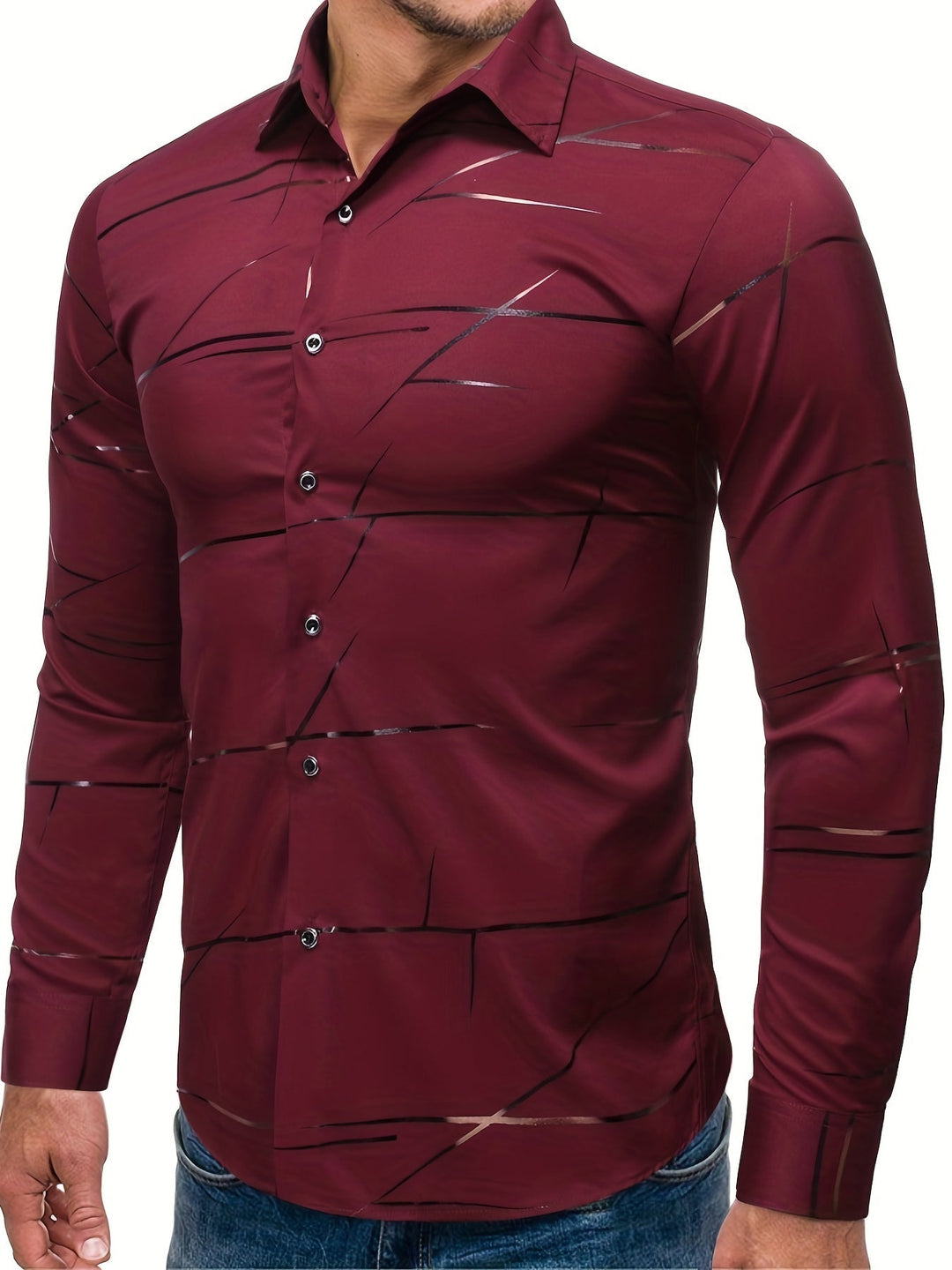 Brandon | Herren Casual Slim Shirt