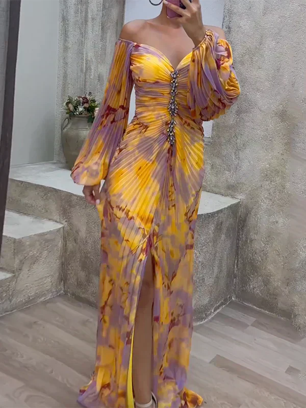 Pelle | Elegantes Kleid mit V-Ausschnitt