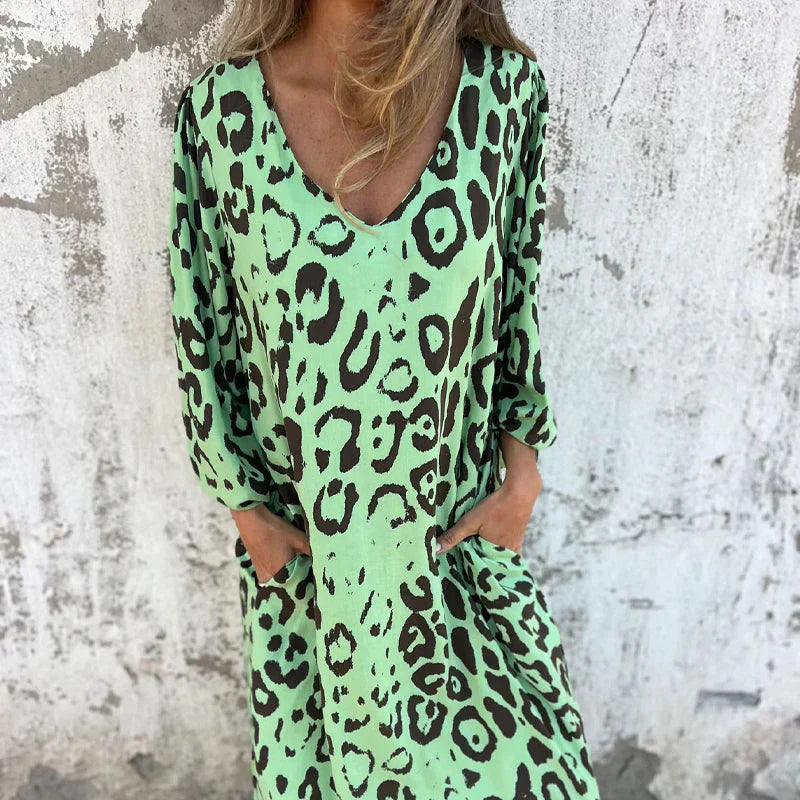 Nella | Safari Chic Leopardenkleid