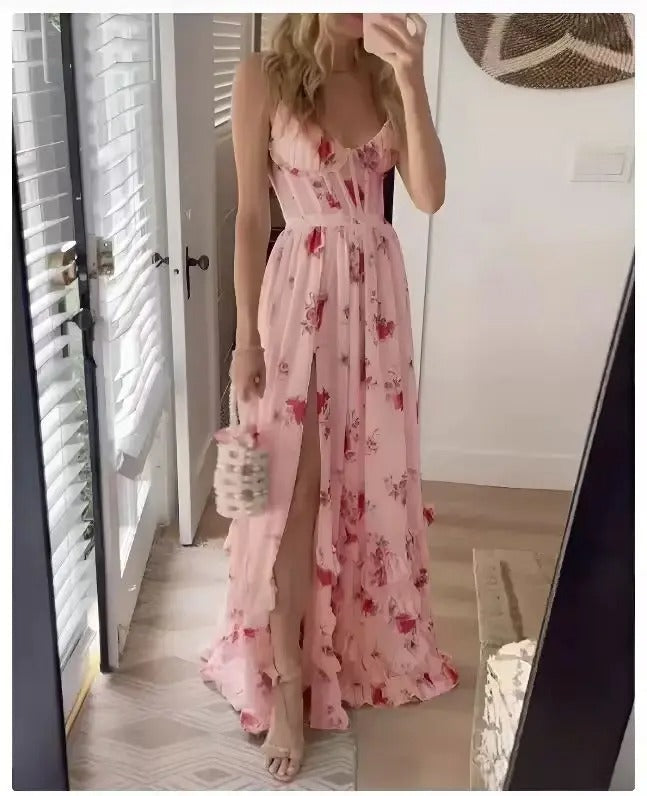 Wynona | Elegantes Blumen-Kleid