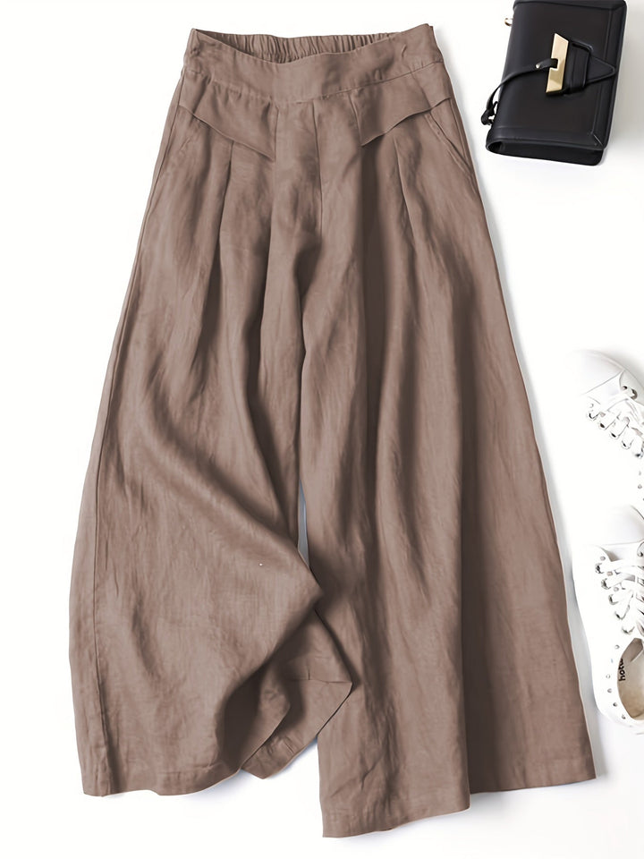 Belle | Bequeme Capri-Hose mit weitem Bein