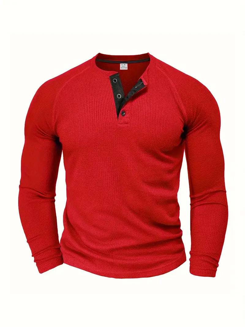 Kashton | Herren-Henleyshirt