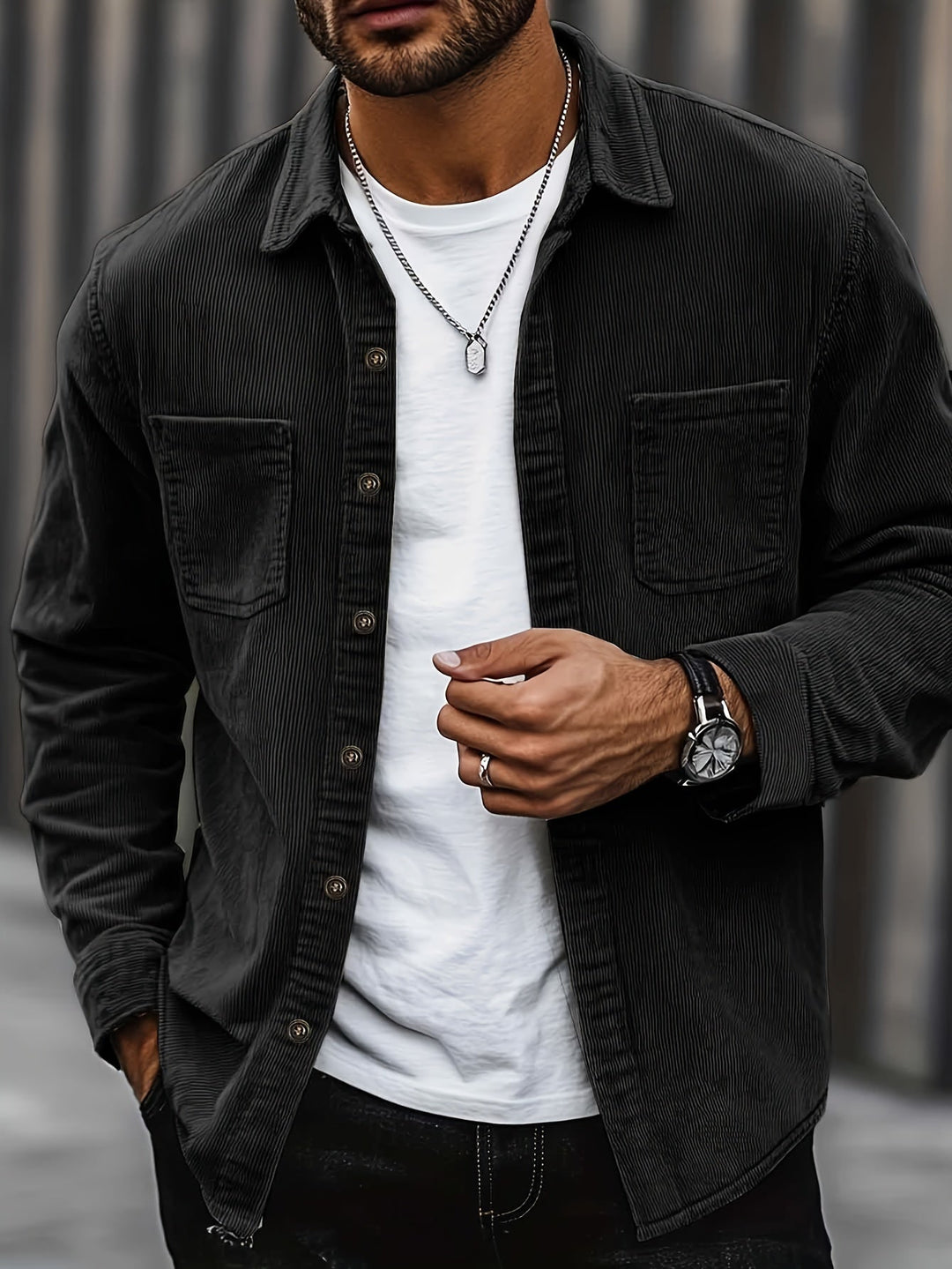 William | Herrenhemdjacke