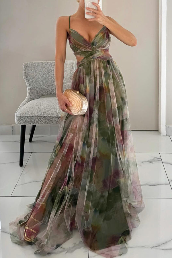 Myrtel | Atemhaftes Maxi-Kleid
