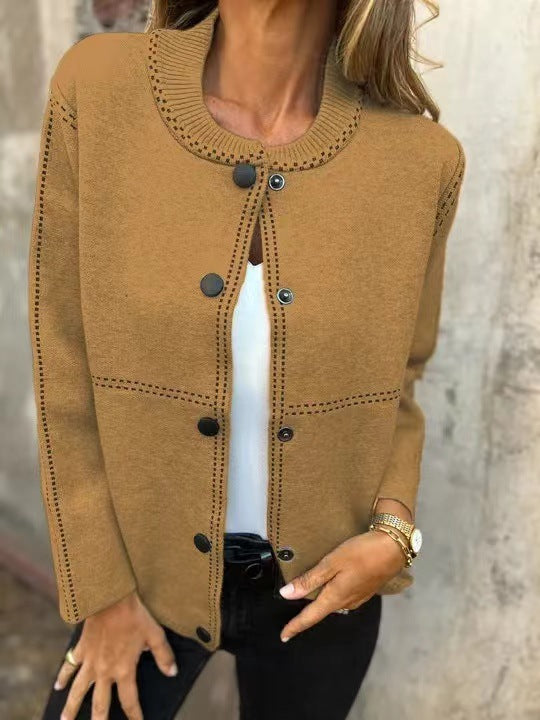 Hazell | Klassische Strickjacke mit Knopfleiste