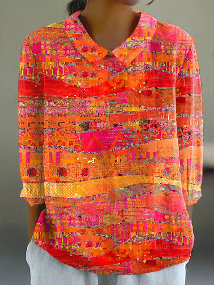 Helenia | Vintage-Print: Kleider, Hemden und Hosen