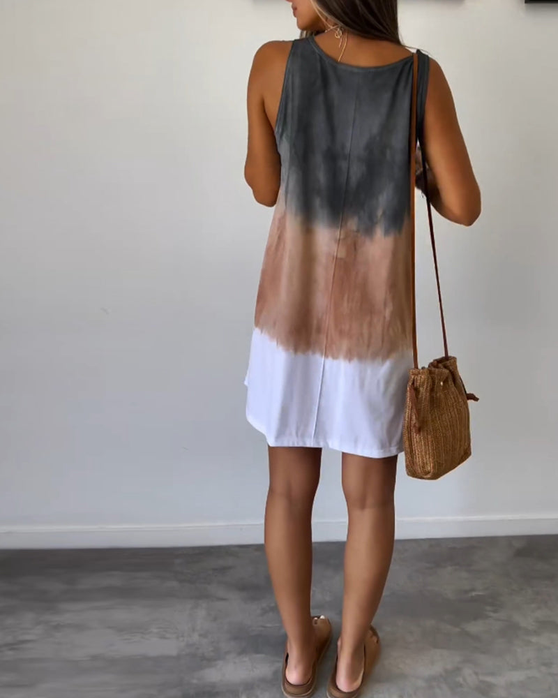 Aaliyah | Luxe Ärmelloses Freizeitkleid