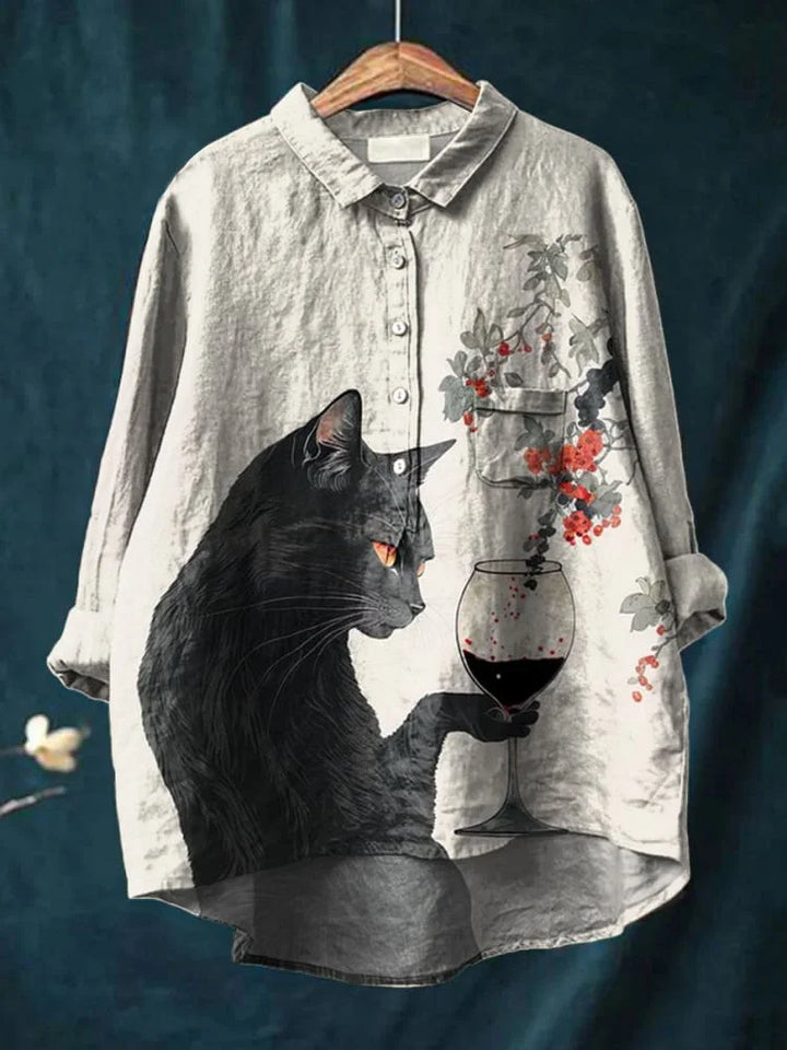 Lara | Katzenkunst T-Shirt