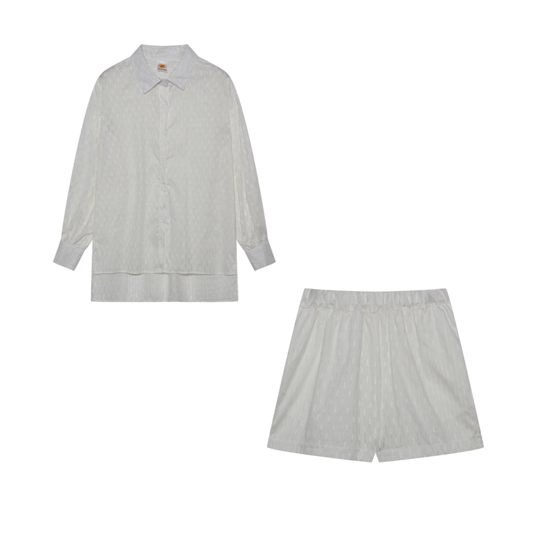 Lizbeh | Luftiges Shirt- und Shorts-Set