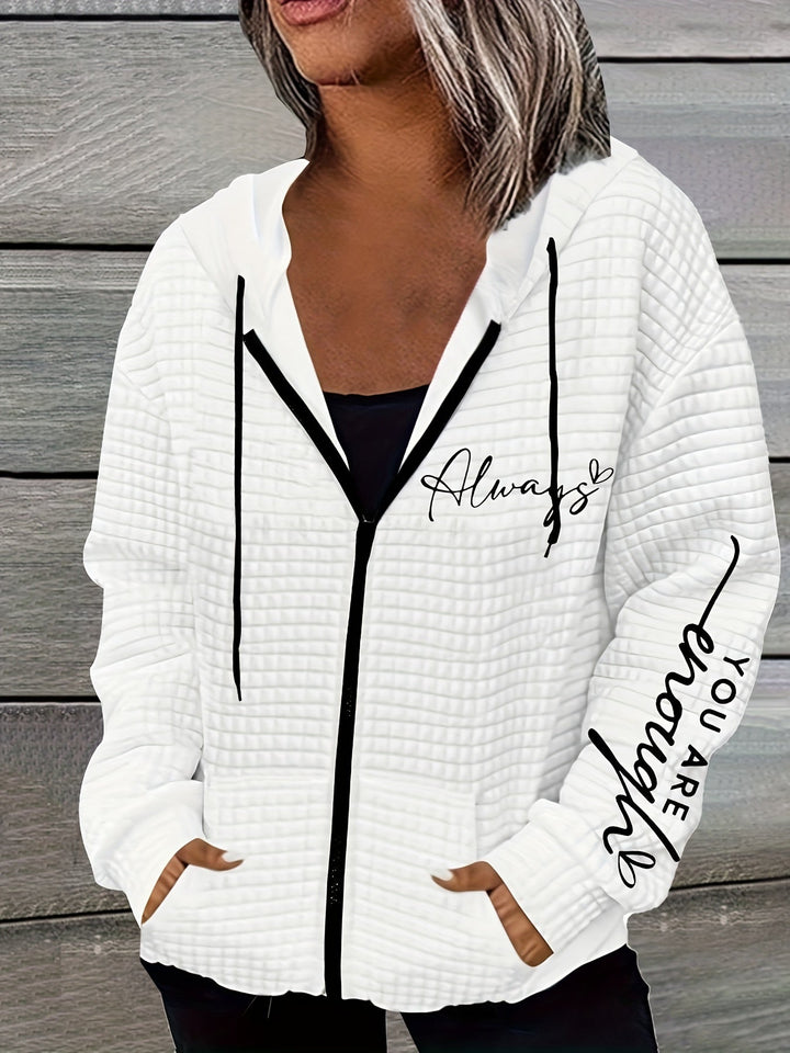 Carolin™ - YOU ARE ENOUGH Kapuzenpullover