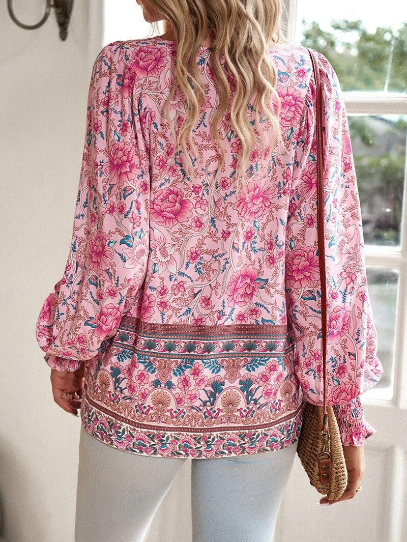 Haigel | Sommer Floral Top