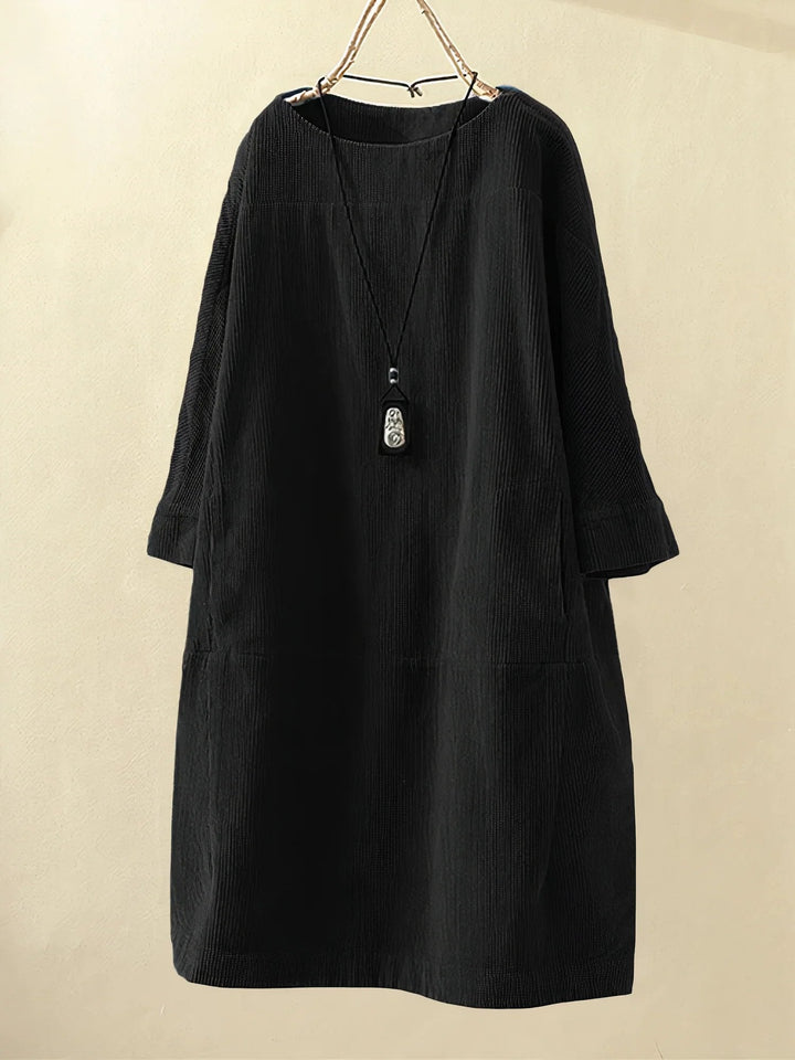 Hena | Entspanntes Vintage-Cordkleid