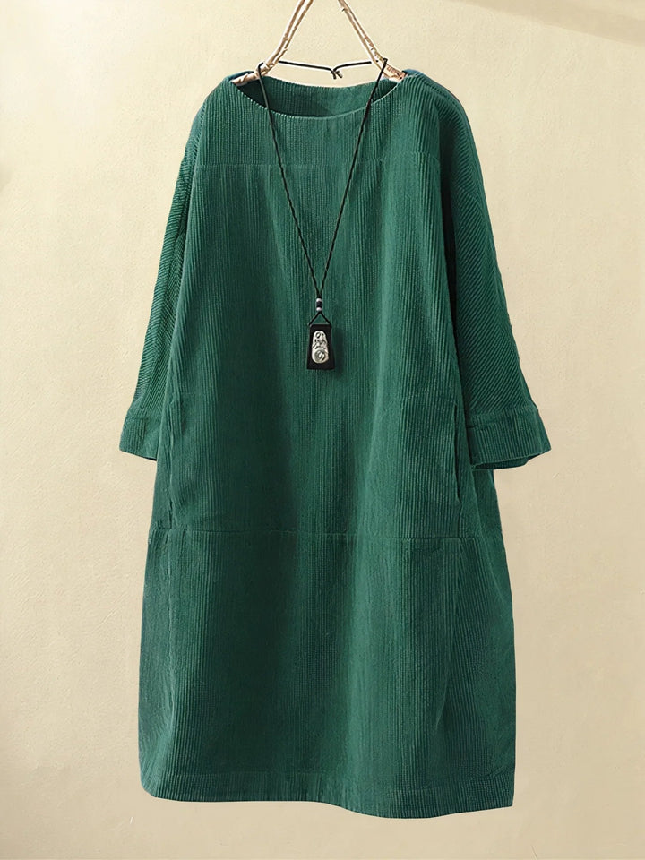 Hena | Entspanntes Vintage-Cordkleid