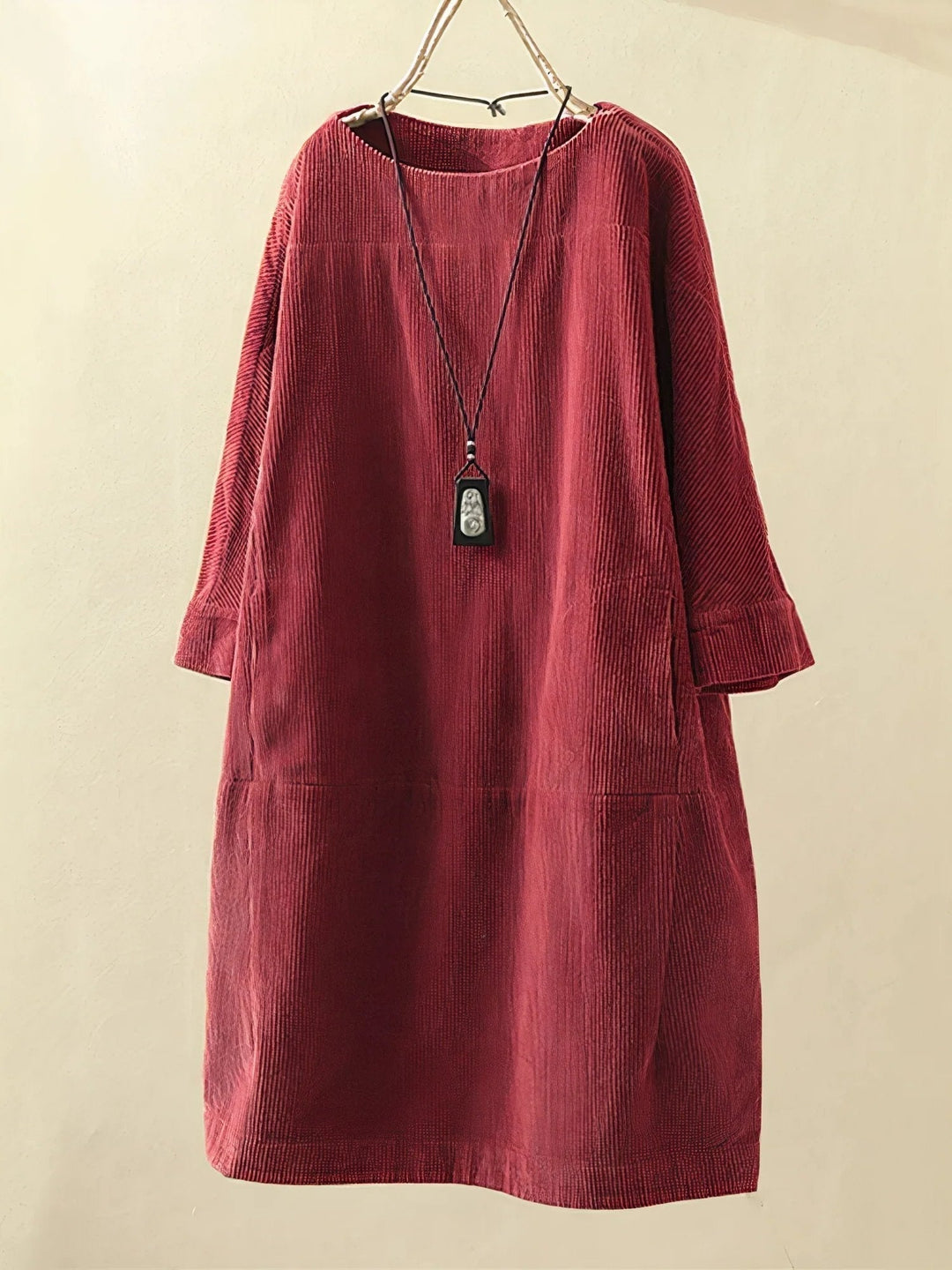 Hena | Entspanntes Vintage-Cordkleid