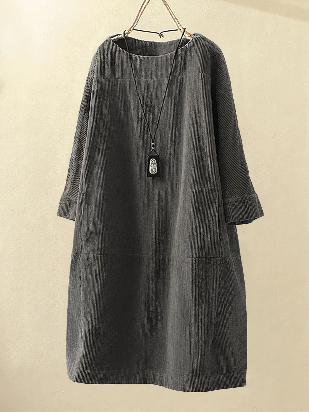 Hena | Entspanntes Vintage-Cordkleid