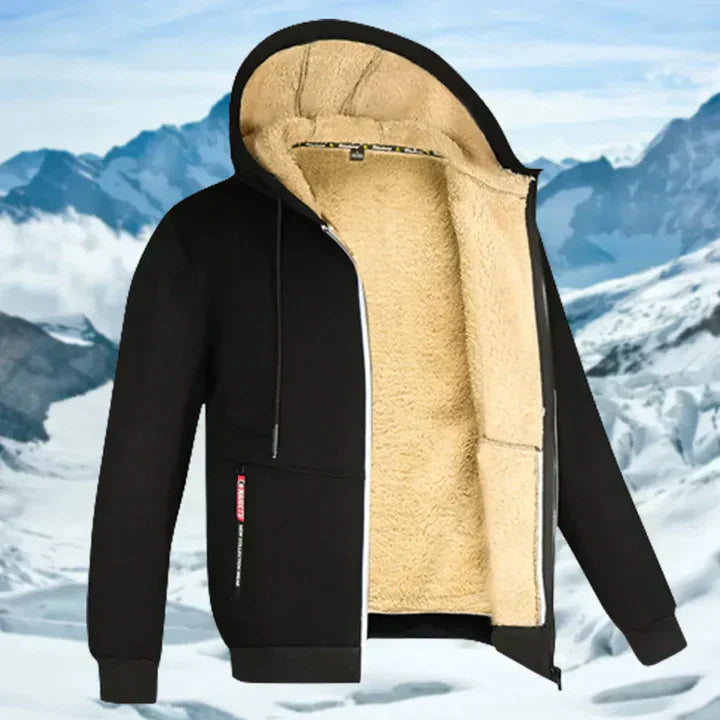 Abdual | Wintermantel mit Kapuze