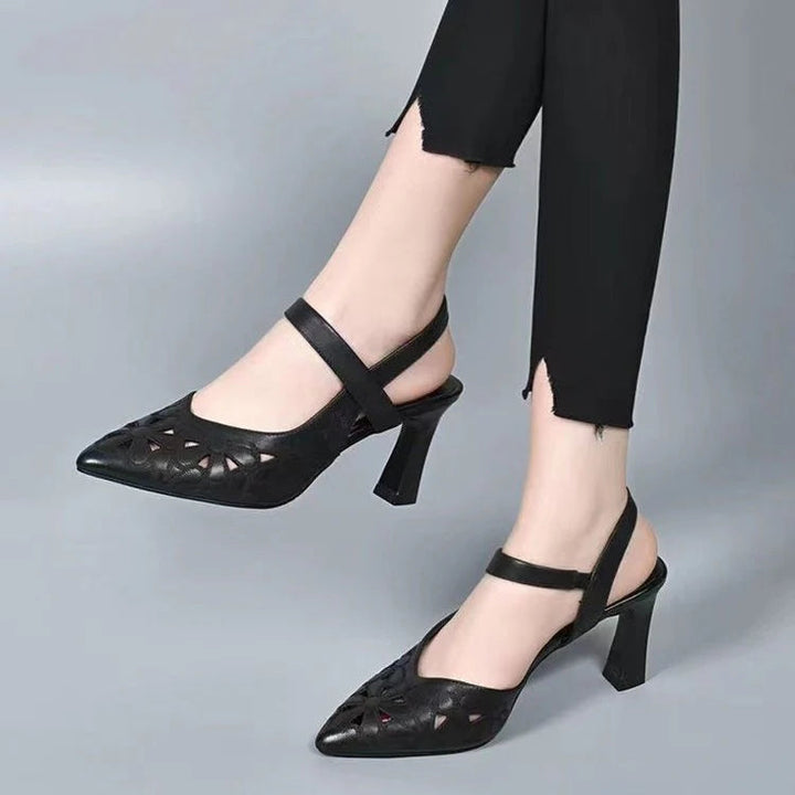 Joana | Retro Orthopädische High Heels
