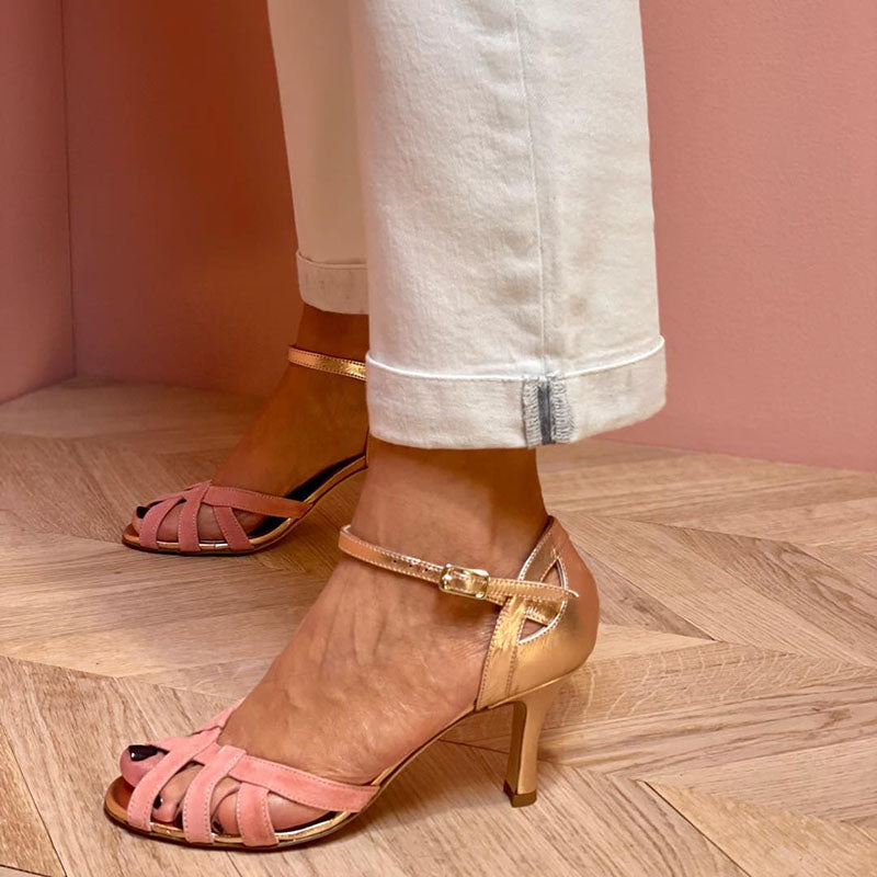 Karsen | Atmungsaktive Sandalen mit Stiletto-Absätzen