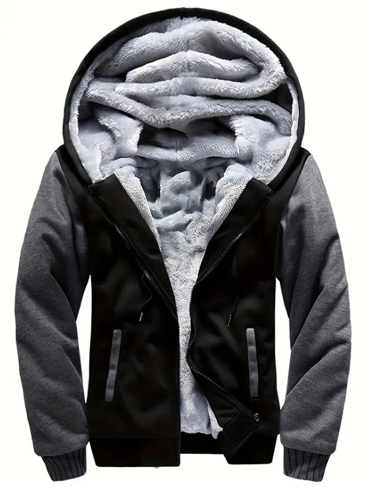 Nando | Dicke Jacke mit Kapuze