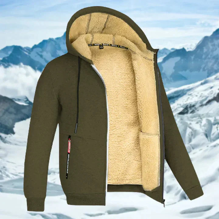 Cain | Herren-Wintermantel mit Kapuze