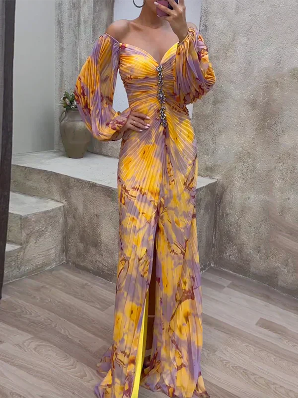 Sereena | Elegantes V-Ausschnitt-Kleid